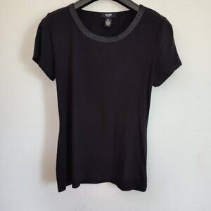 Ladies Petite SZ PS Alfani Black T-Shirt